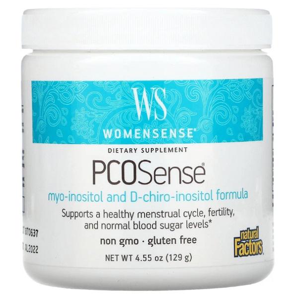Вітаміни для жінок Natural Factors WomenSense PCOSense 129 г 60 servings (000022118)