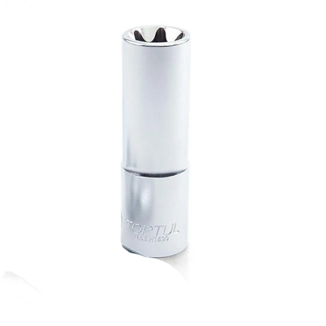 Головка торцева глибока Toptul BAEH1610 1/2" Star E-10 (3074101459) Головка торцева глибока Toptul BAEH1610 1/2" Star E-10 (3074101459)