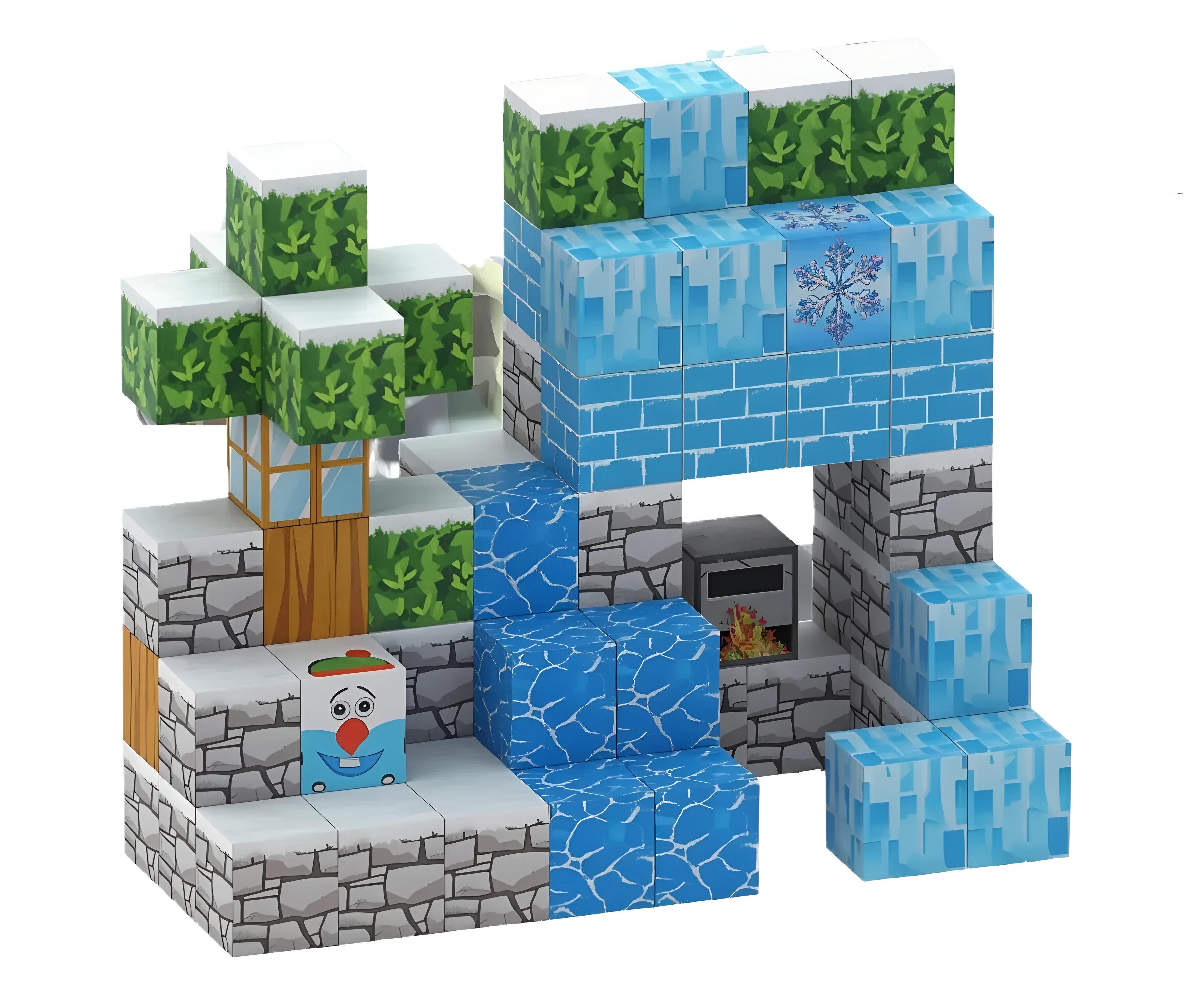 Конструктор магнитный Magnet World Снежная стена на 75 дет. (TB07) Конструктор магнитный Magnet World Снежная стена на 75 дет. (TB07)