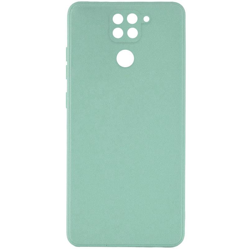 Противоударный силиконовый чехол Candy Full Camera для Xiaomi Redmi Note 9 / Redmi 10X Ментоловый