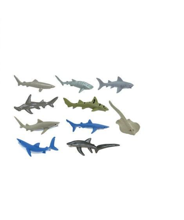 Набор фигурок Safari Ltd Акулы в тубусе (23332702)