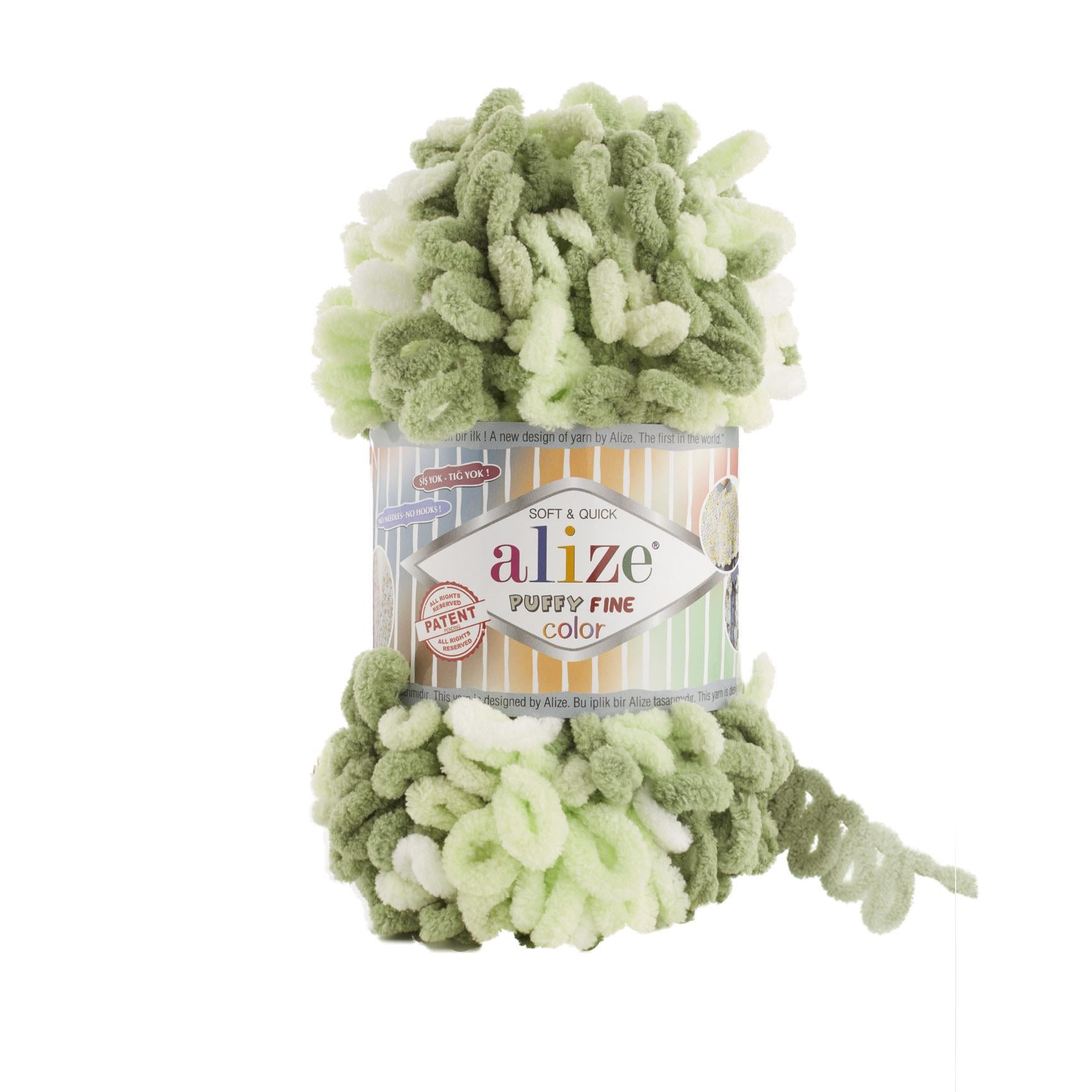 Пряжа Alize Puffy Fine Color 6068