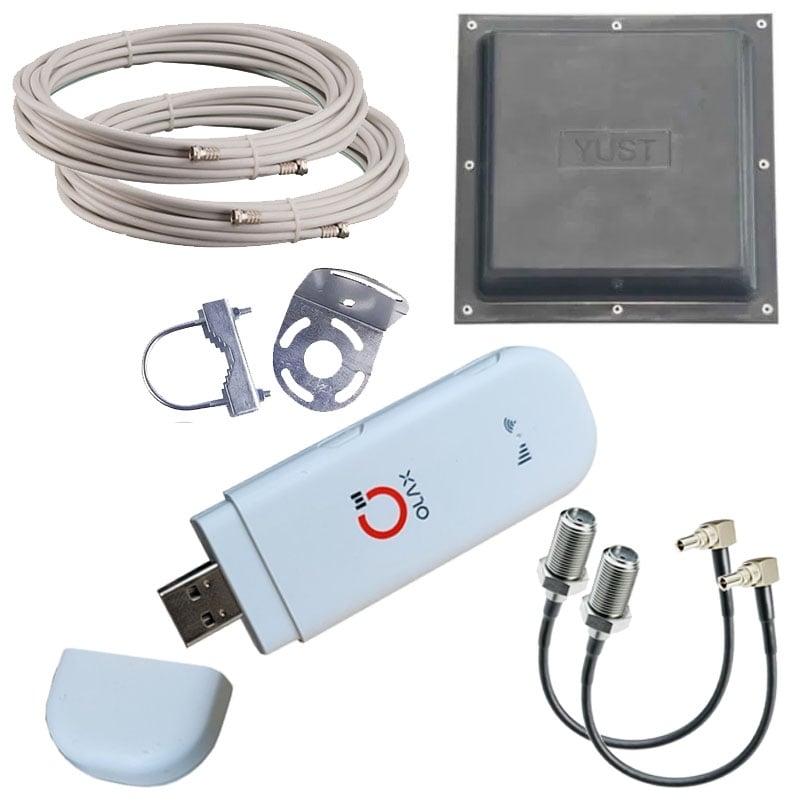 Комплект 3G/4G інтернет Olax F90 антена mimo/кабель 30 м/перехідники 2xCRC9/F (28690230)