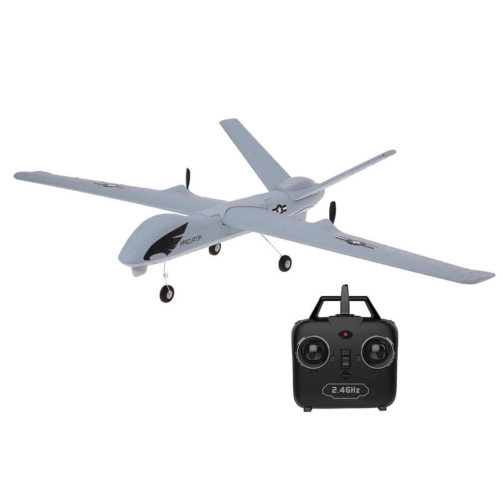 Самолет на радиоуправлении RC ZC-Z51 Graybс со встроенным гироскопом (2383203)