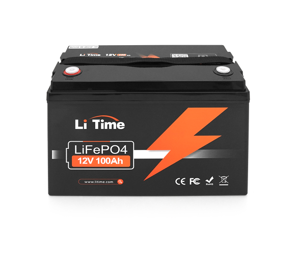 Батарея аккумуляторная Li-TIME LiFePO4 12.8V 100Ач 1280Wh Батарея аккумуляторная Li-TIME LiFePO4 12.8V 100Ач 1280Wh