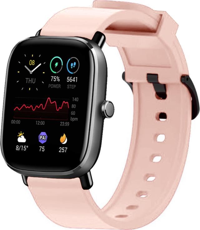 Ремінець силіконовий Like для Amazfit GTS 2 mini Powder (27930) - фото 1 Ремінець силіконовий Like для Amazfit GTS 2 mini Powder (27930) - фото 1