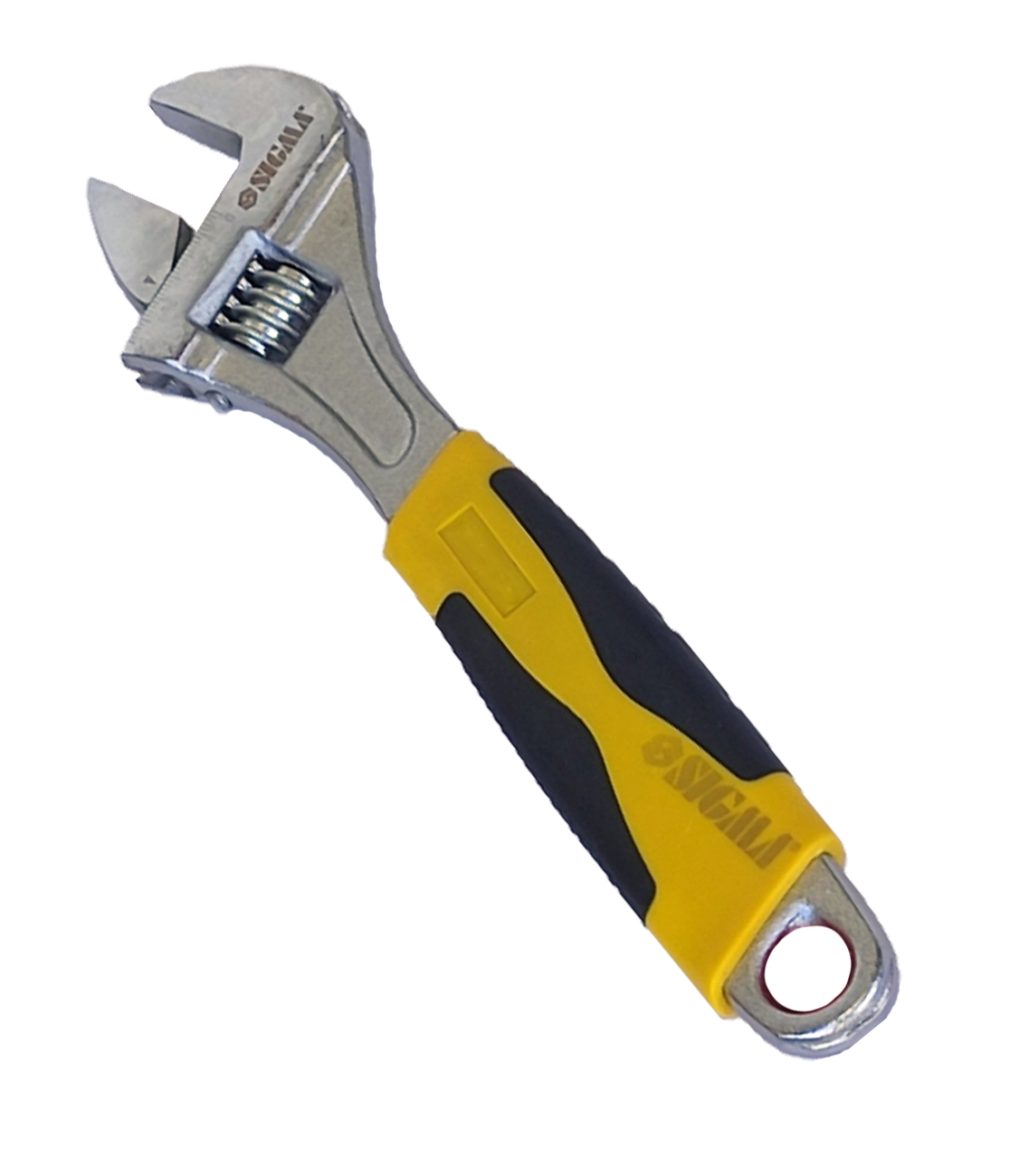 Ключ разводной Sigma CrV 300 мм с комбинированной ручкой (4101041)