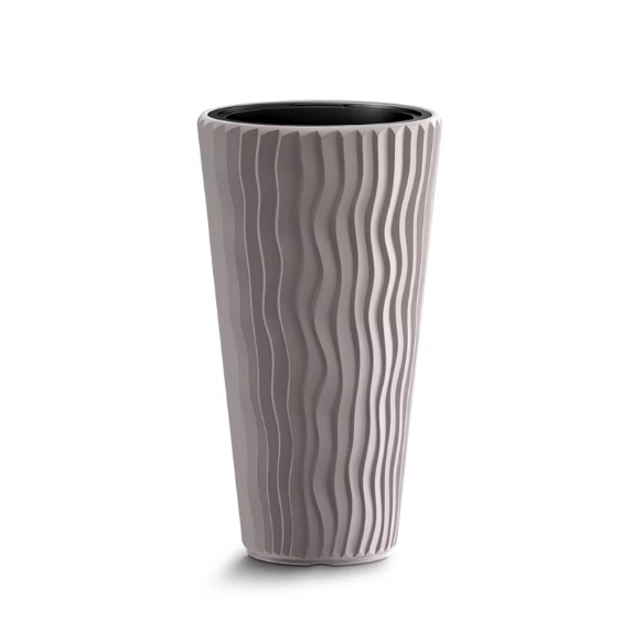 Горшок для цветов Prosperplast Sandy Slim 40 см Мокка (DPSP400-7529U)