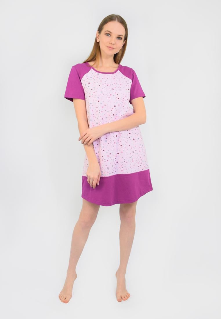 Ночная рубашка N.EL 914-18 M Сиреневый - фото 2 Ночная рубашка N.EL 914-18 M Сиреневый - фото 2