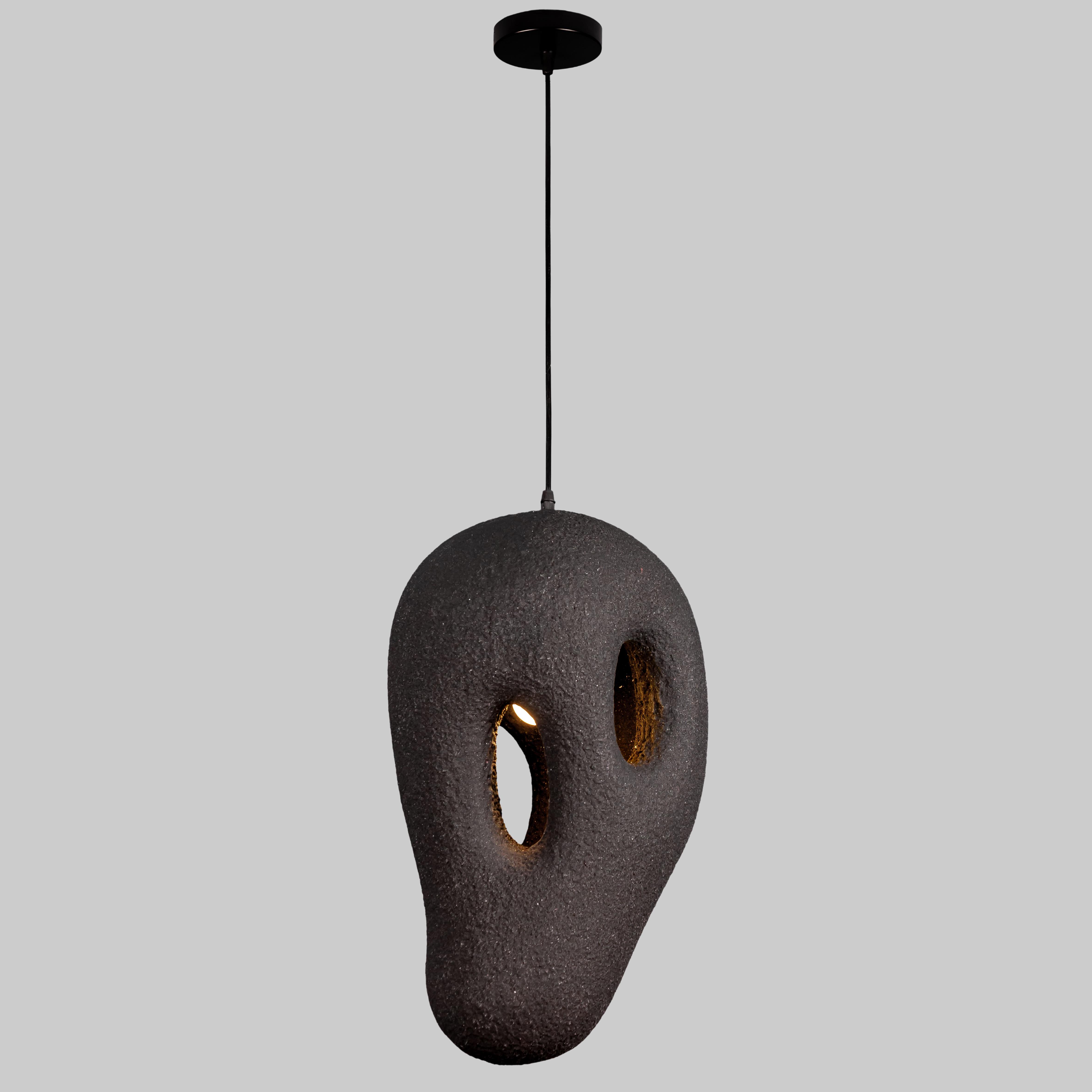 Люстра гипсовая Wabi-Sabi 26х48 см (909-XL3616 (280) BK)