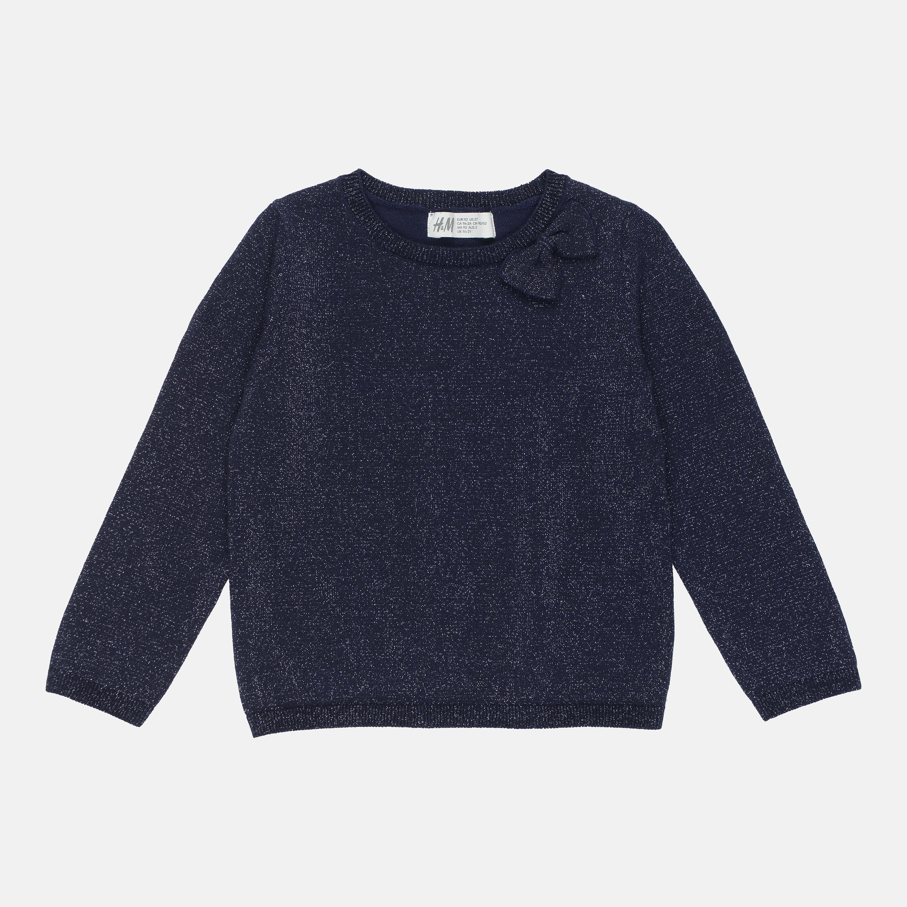 Джемпер H&M 92 см Темно-синий блеск (17039166922) Джемпер H&M 92 см Темно-синий блеск (17039166922)