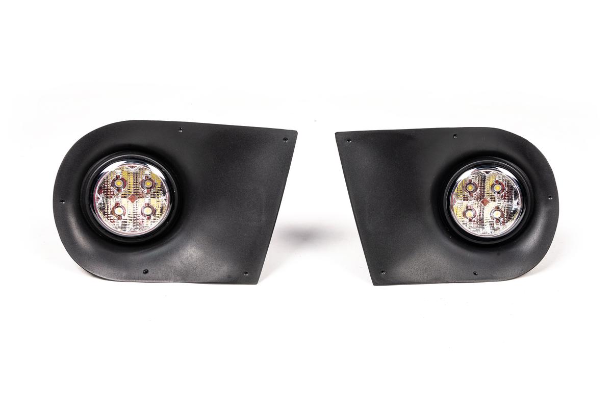 Противотуманки GPlast для Nissan Interstar 1997-2010 гг. abs-пластик Черный