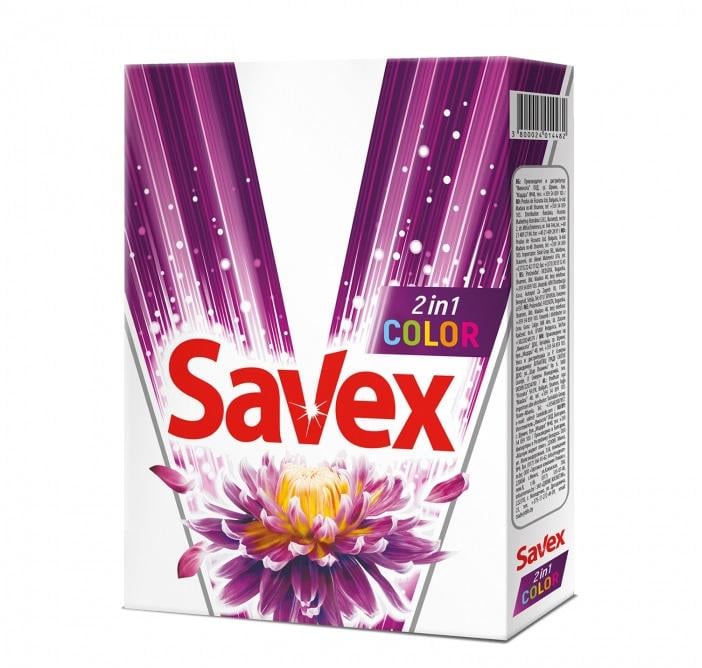 Стиральный порошок Savex автомат Color 2в1 400 г (1727)