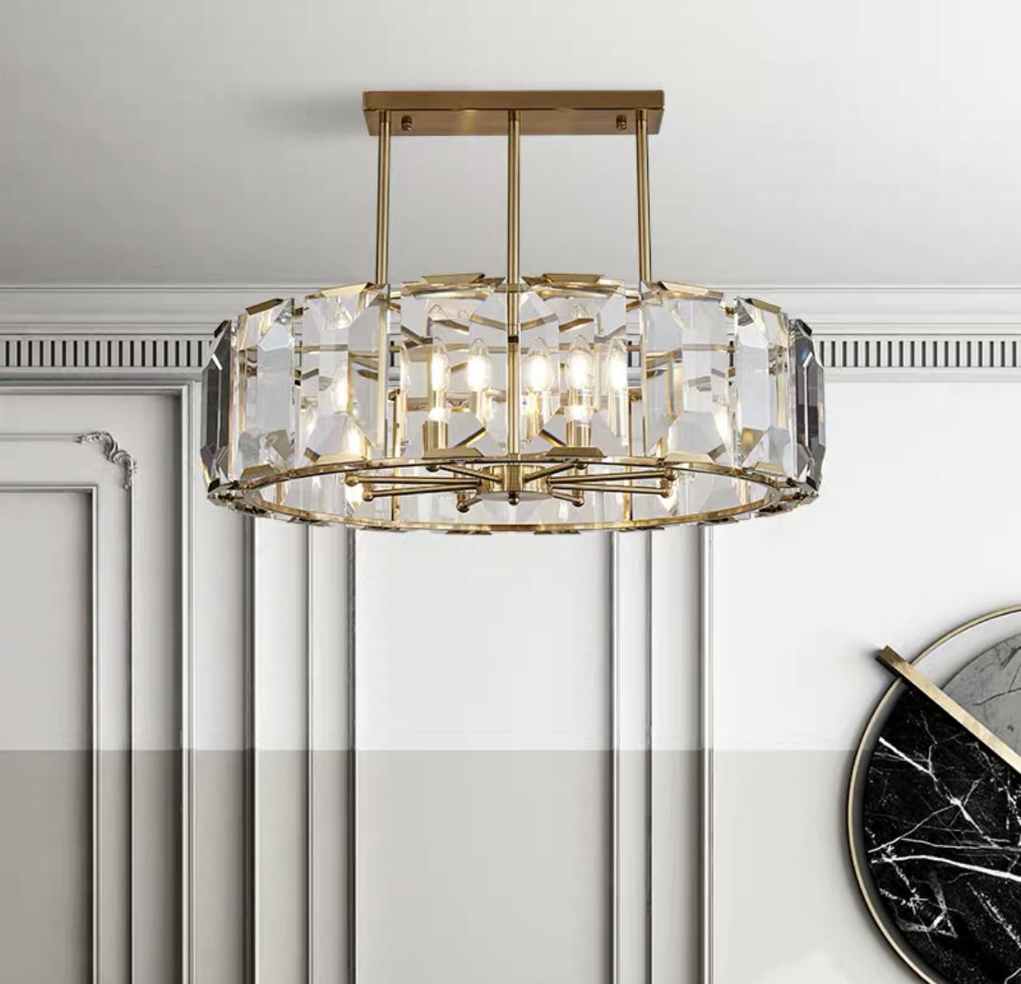 Серия люстр Modern Crystal Clear (051502/800 gd/cl)