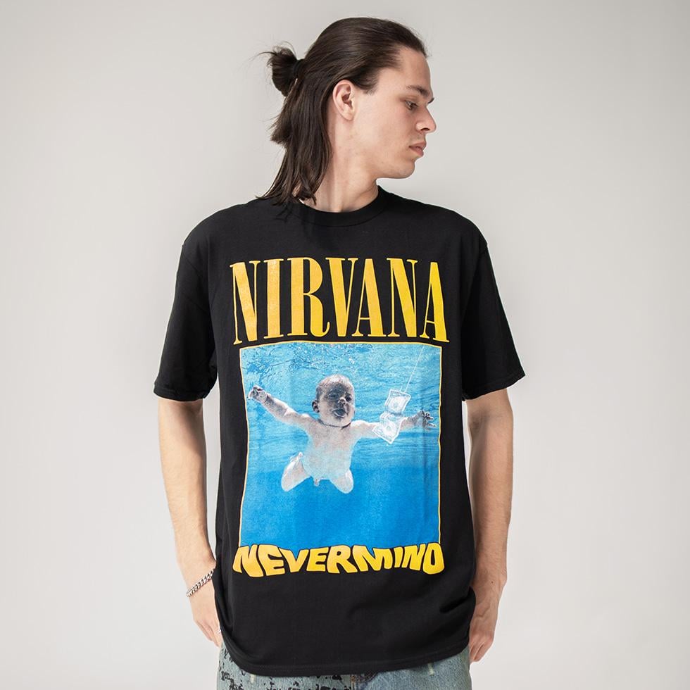 Футболка унисекс Nirvana Nevermind S Черный (00000001602)