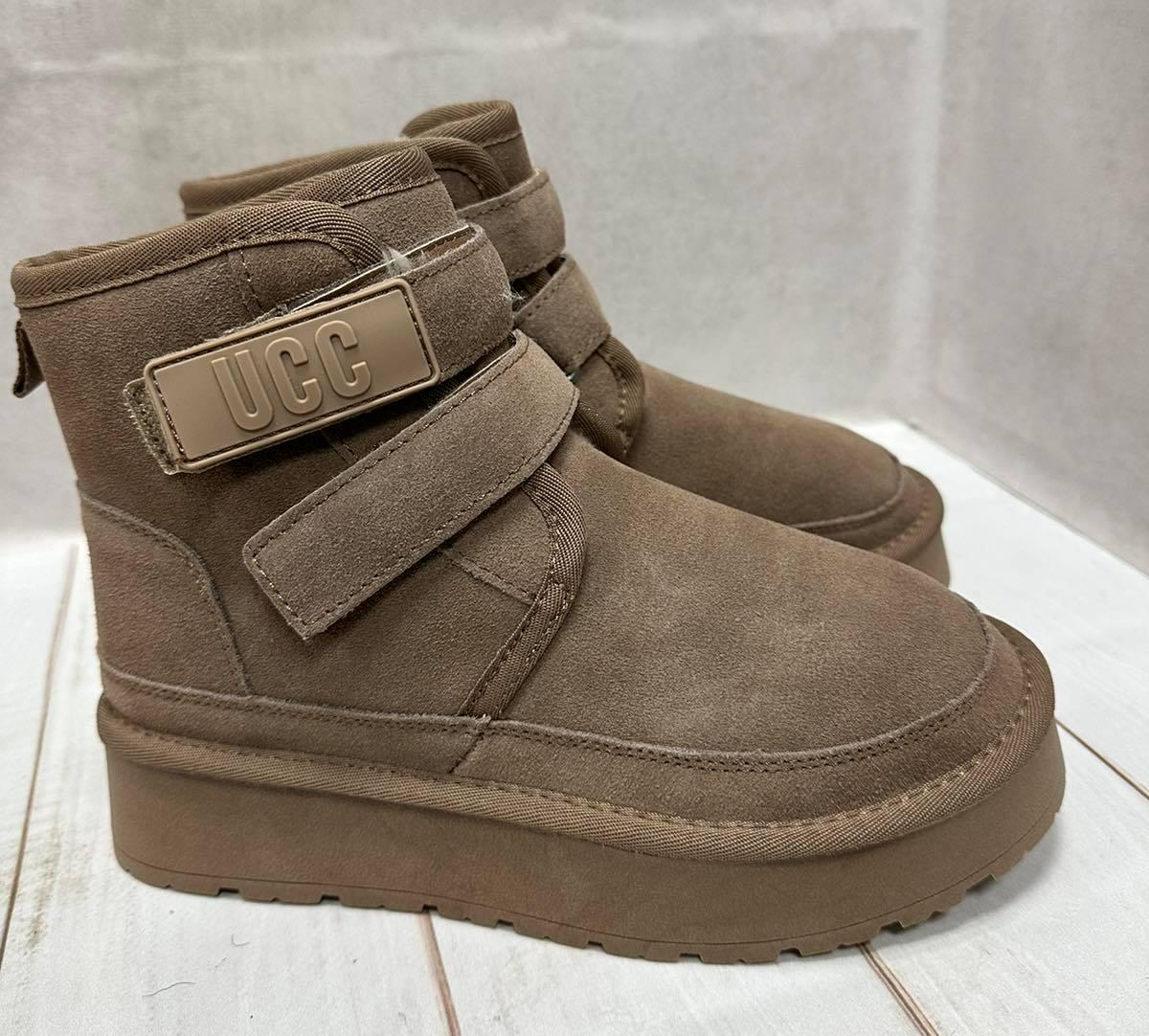 Уги дитячі зимові Ugg hengji на овчині р. 36 Коричневий (12630858) - фото 4 Уги дитячі зимові Ugg hengji на овчині р. 36 Коричневий (12630858) - фото 4