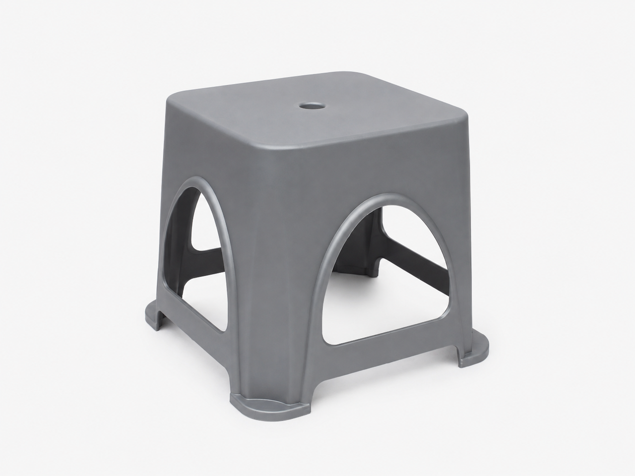 Табурет пластиковый Мини R-Plastic 255x255x276 мм (00012/grey) Табурет пластиковый Мини R-Plastic 255x255x276 мм (00012/grey)
