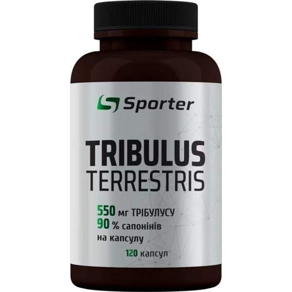 Трибулус террестріс Sporter Tribulus Terrestris 120 кап. 550 мг