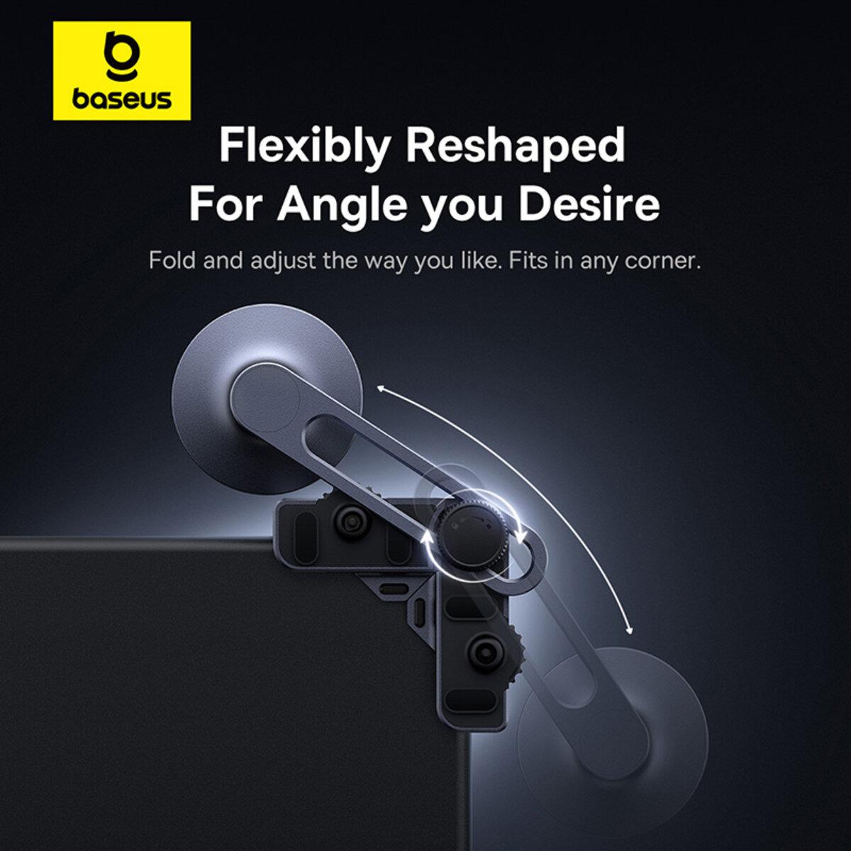 Автотримач для телефона Baseus MaxView Magnetic Car Mount In-Vehicle Infotainment Screen Space Grey (C40180701813-00) - фото 14 Автотримач для телефона Baseus MaxView Magnetic Car Mount In-Vehicle Infotainment Screen Space Grey (C40180701813-00) - фото 14