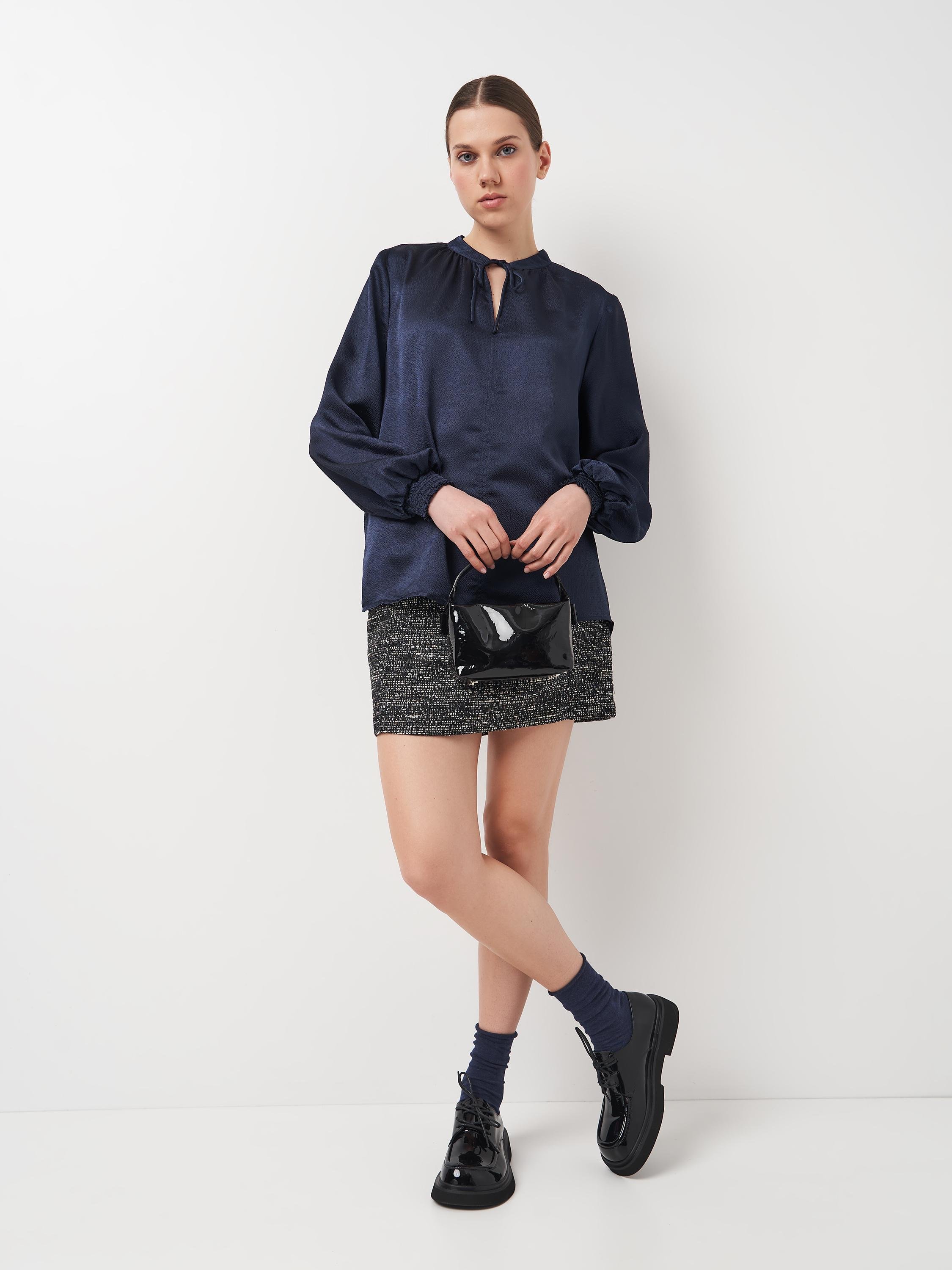 Спідниця H&M р. 36 Чорно-білий (A512193617)