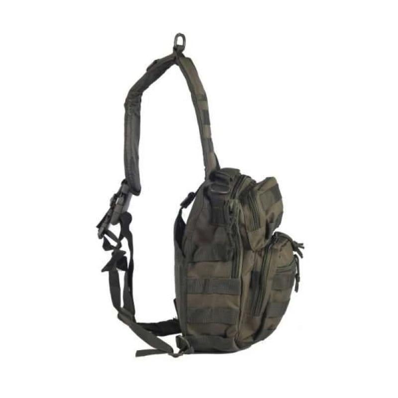 Рюкзак тактический через плечо Mil-tec малый Олива (14059101) - фото 3 Рюкзак тактический через плечо Mil-tec малый Олива (14059101) - фото 3