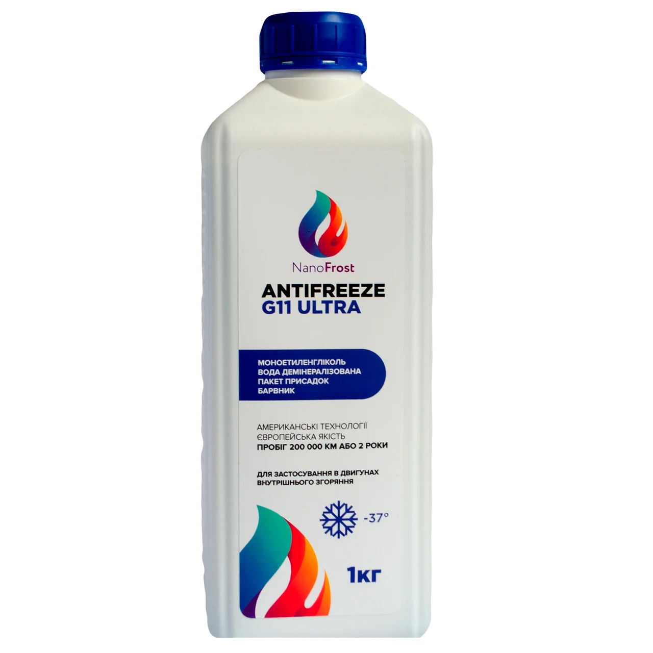 Антифриз NanoFrost G11 ULTRA 1 кг Синий