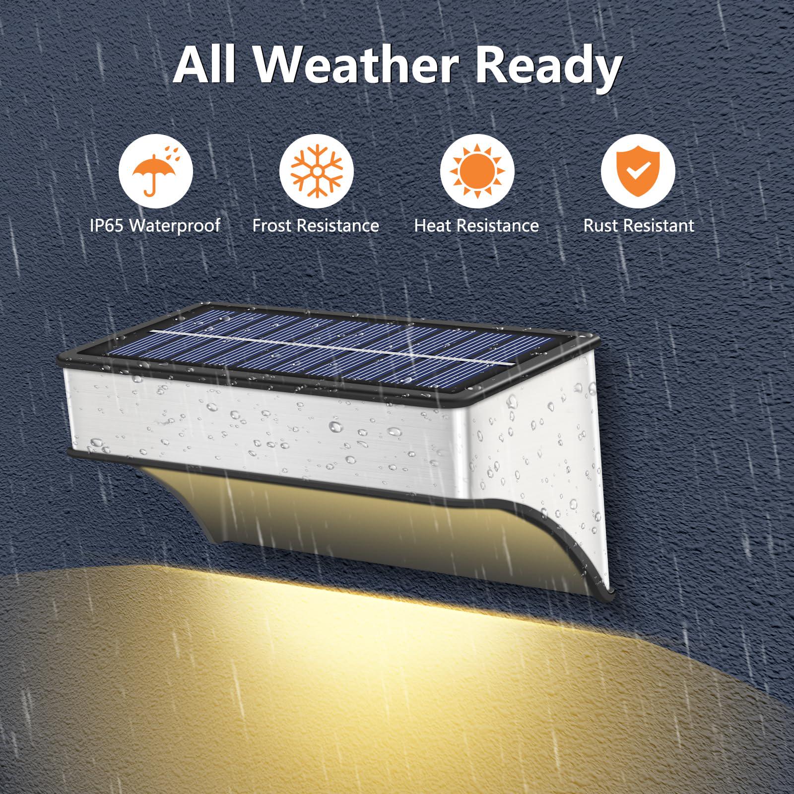 Набор фонарей на солнечной батарее уличных Радуга на забор/фасад 4 шт. Разноцветный (MX-00009014) - фото 5 Набор фонарей на солнечной батарее уличных Радуга на забор/фасад 4 шт. Разноцветный (MX-00009014) - фото 5