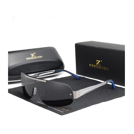 Сонцезахисні окуляри для водіїв KINGSEVEN DESIGN з поляризованими лінзами Сірий (N7716) Сонцезахисні окуляри для водіїв KINGSEVEN DESIGN з поляризованими лінзами Сірий (N7716)