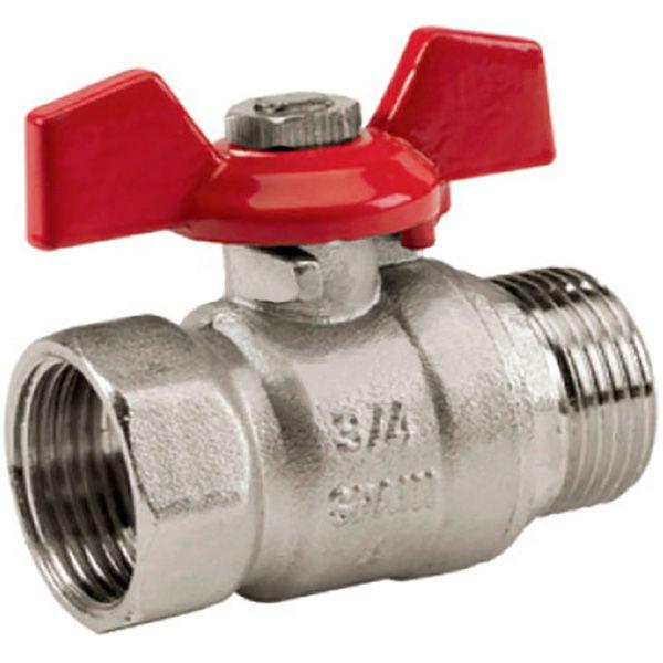 Кран шаровой Arco Nile 163604 3/4" ВЗ бабочка (91961)