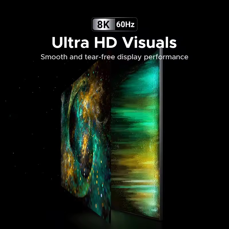 Комутатор UGREEN DP to DP 2in2 з можливістю спільного використання 2 ПК Black (55851) - фото 3