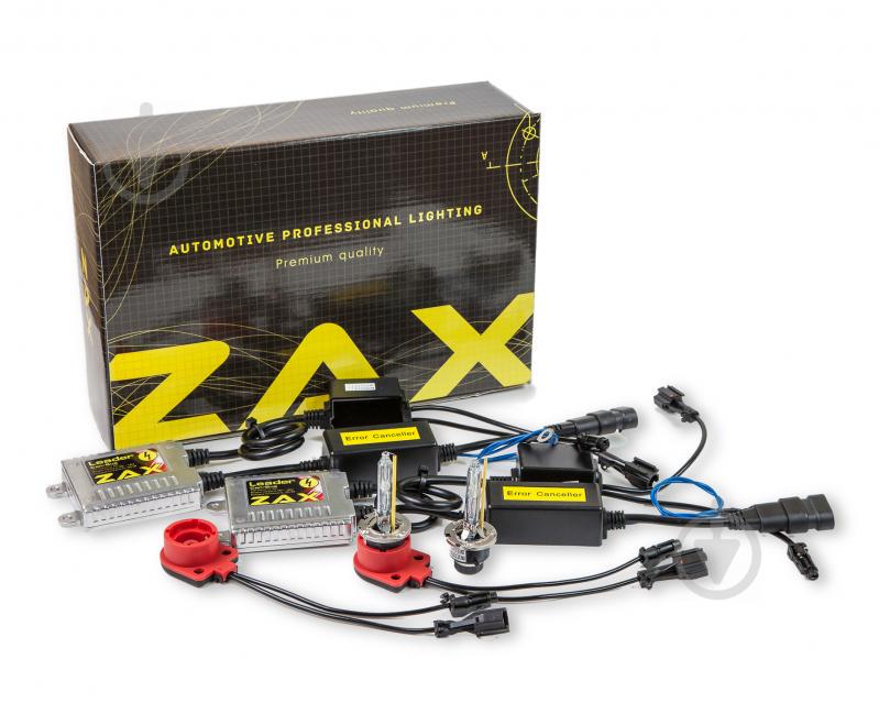 Комплект ксенона ZAX Leader Can-Bus 35W 9-16V D2S +50% Metal 6000K (hub_FtRt62286)