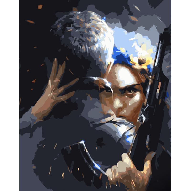 Картина по номерам Strateg Премиум Сила женщины 40x50 см (GS820)