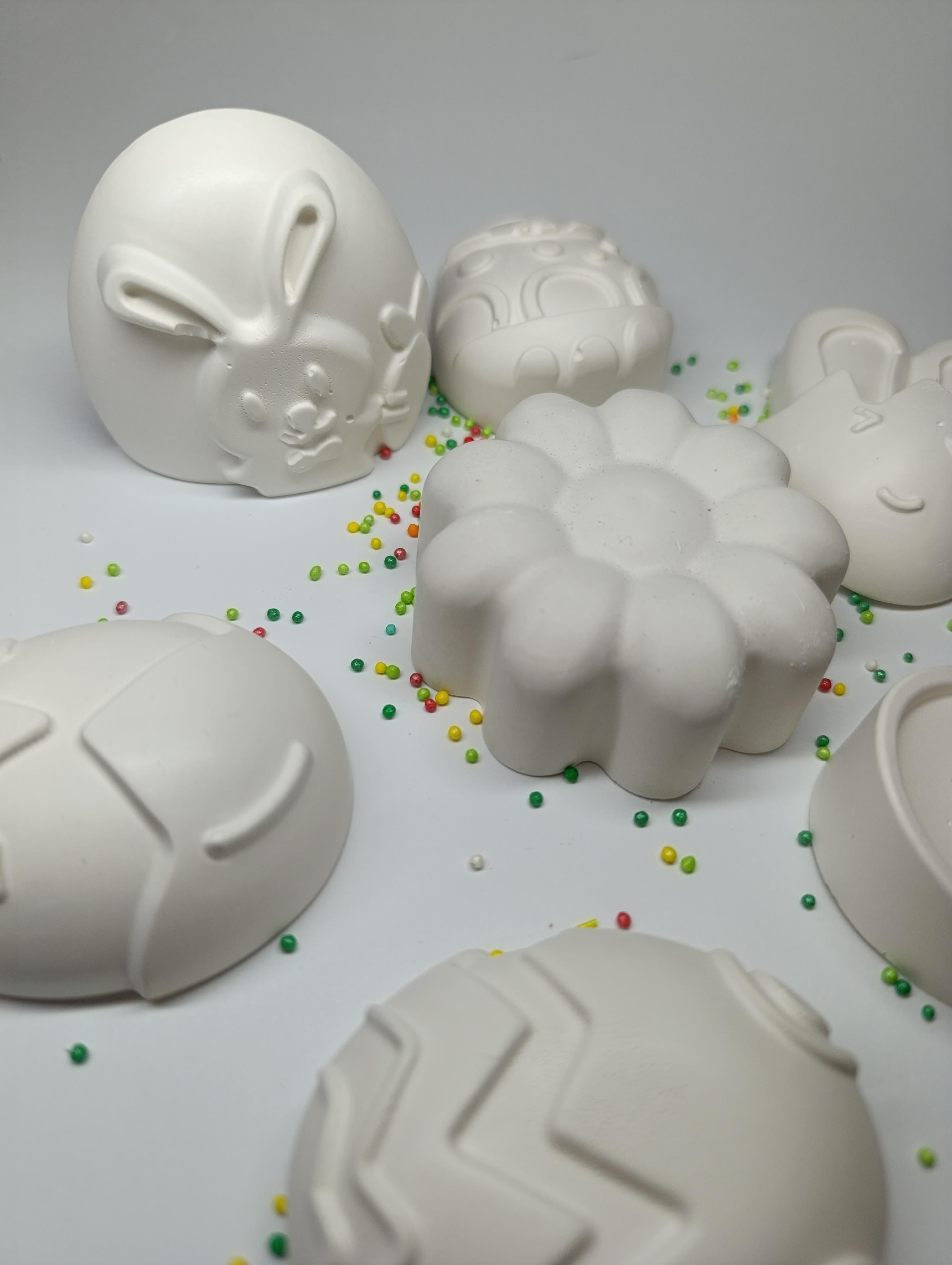 Набір розмальовок гіпсових для дитячої творчості Великодні розмальовки - фото 6