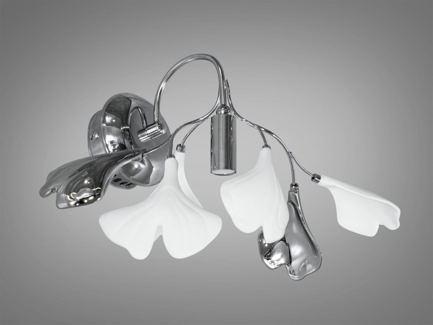 Бра современное декоративное с фарфоровыми элементами (7161-1W HR) Бра современное декоративное с фарфоровыми элементами (7161-1W HR)