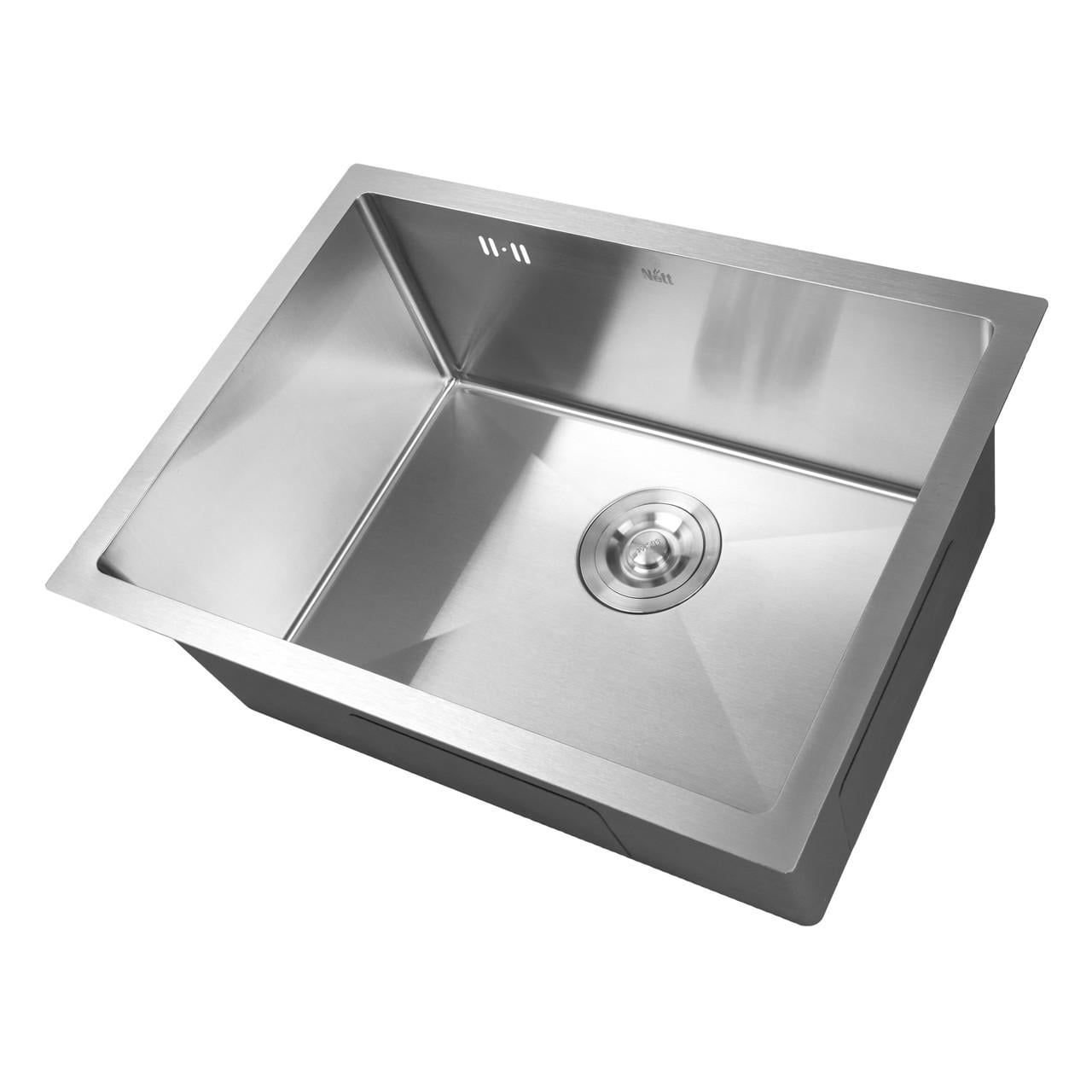 Мийка для кухні під стільницю Nett NS-5742U з неіржавкої сталі (2999642887)