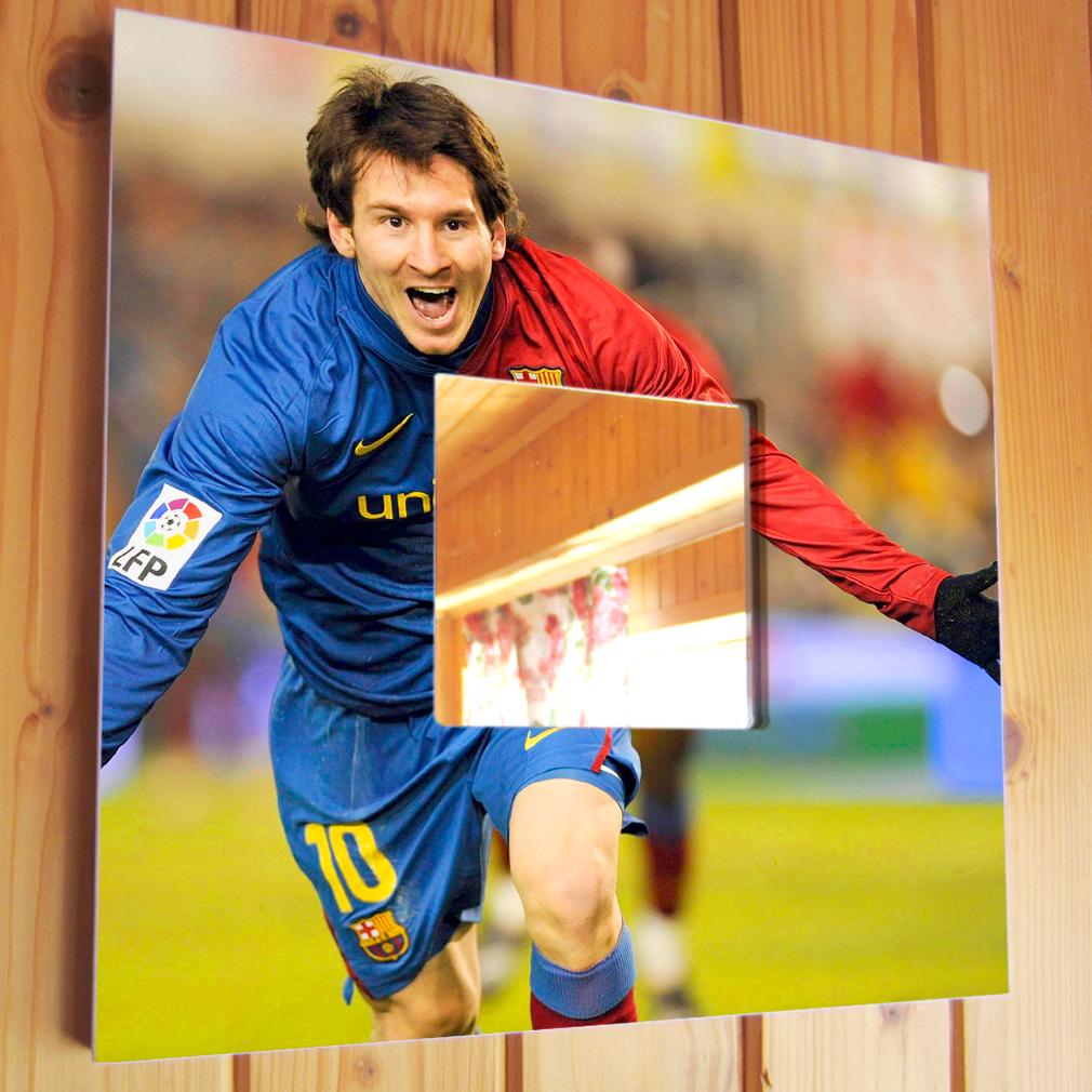 Зеркало декоративное Лионель Месси 260х260 мм (M03102)