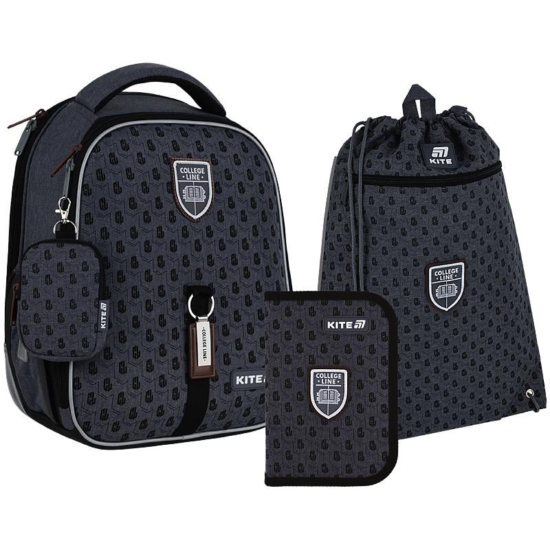 Школьный набор KITE Education College Line Boy SET K25-555S-1 рюкзак/пенал/сумка