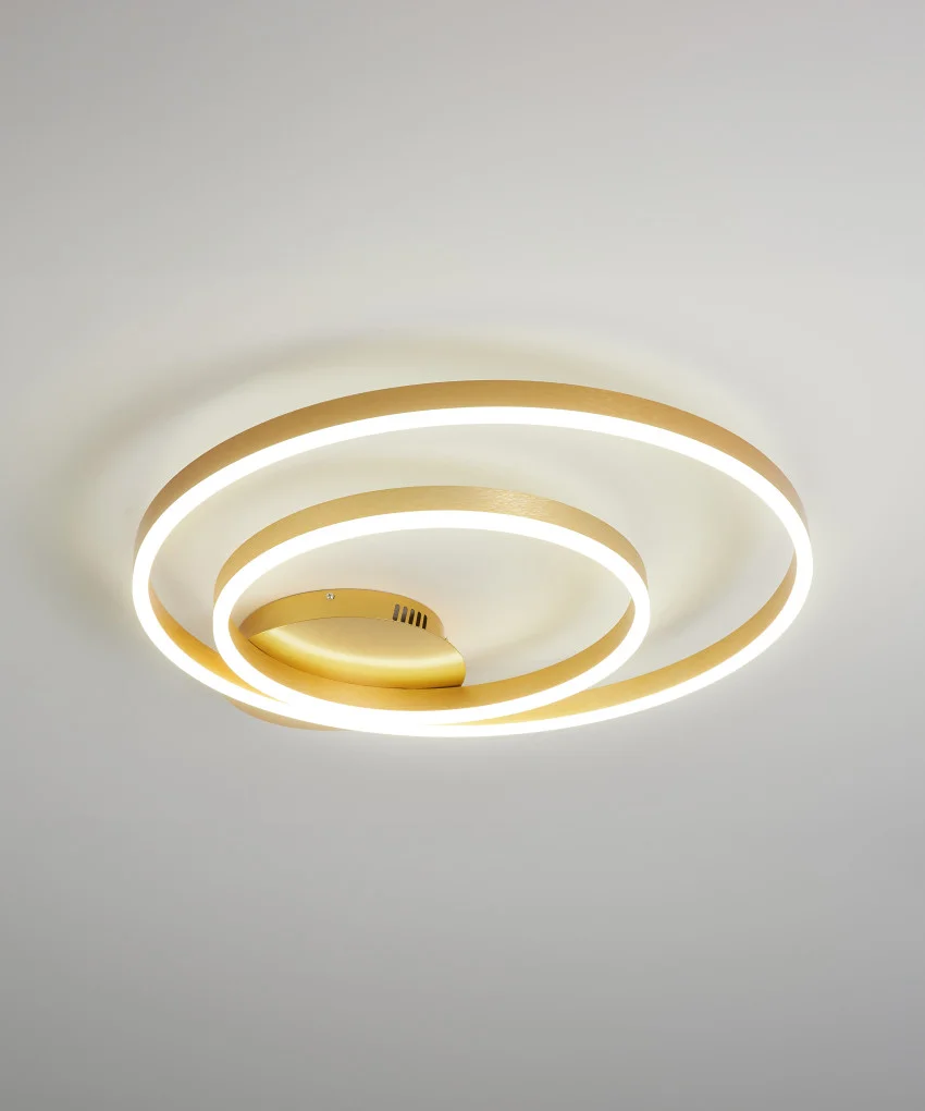 Стельовий світильник Disco Duo LED 54W Золотий (SDLC-00043)
