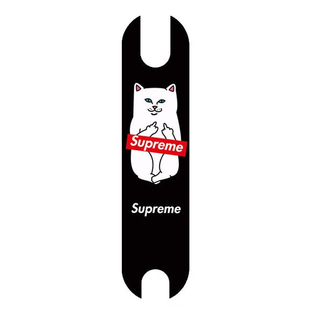 Коврик наклейка на деко Supreme для электросамоката Xiaomi M365/1S Lite