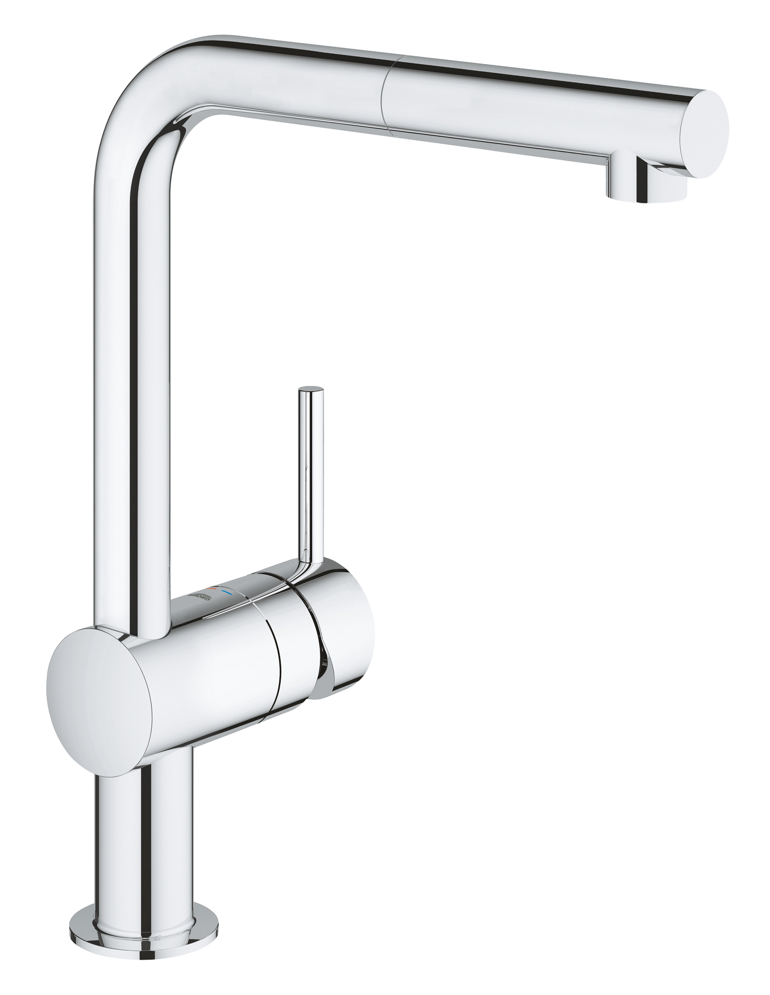 Змішувач для кухні Grohe Minta з висувним виливом (32168000)