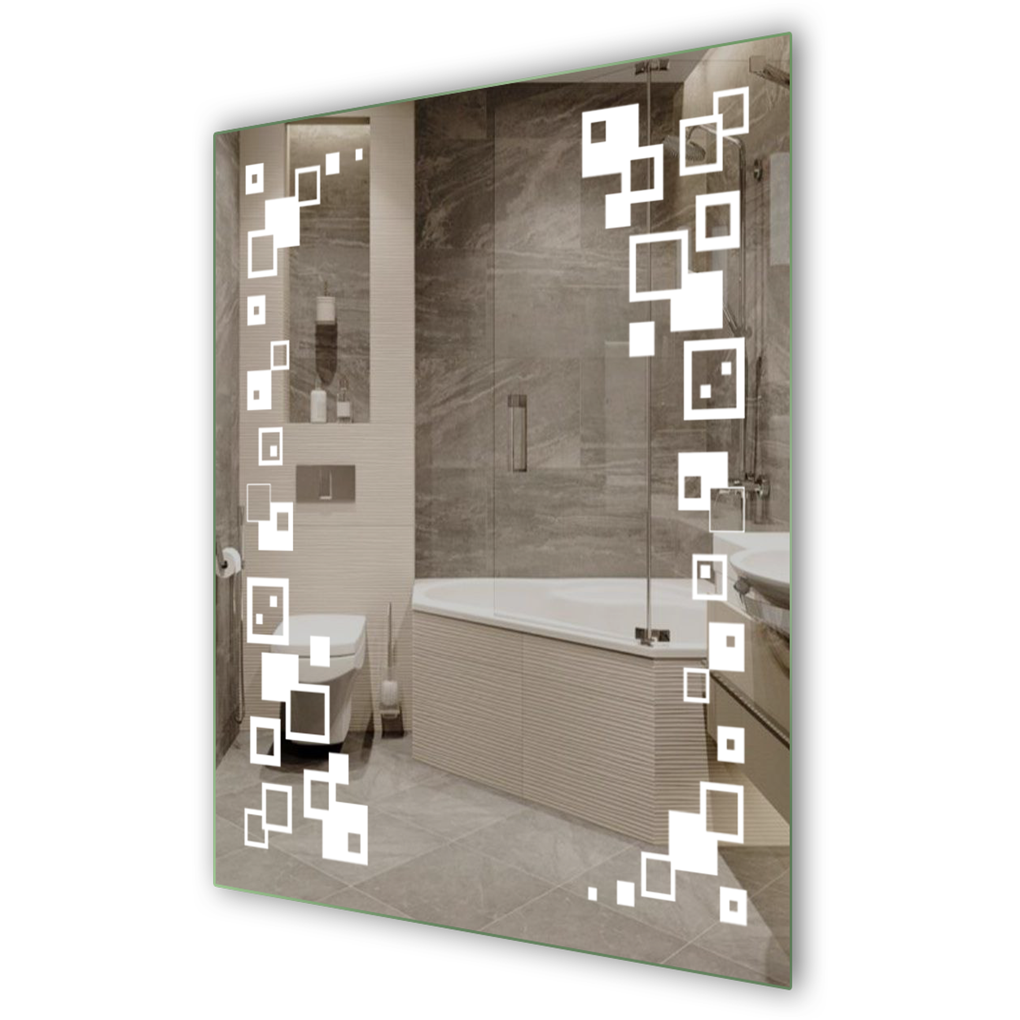 Зеркало DecorLed Led с подсветкой в ванную комнату 600x800 мм (ZSD-032) Зеркало DecorLed Led с подсветкой в ванную комнату 600x800 мм (ZSD-032)