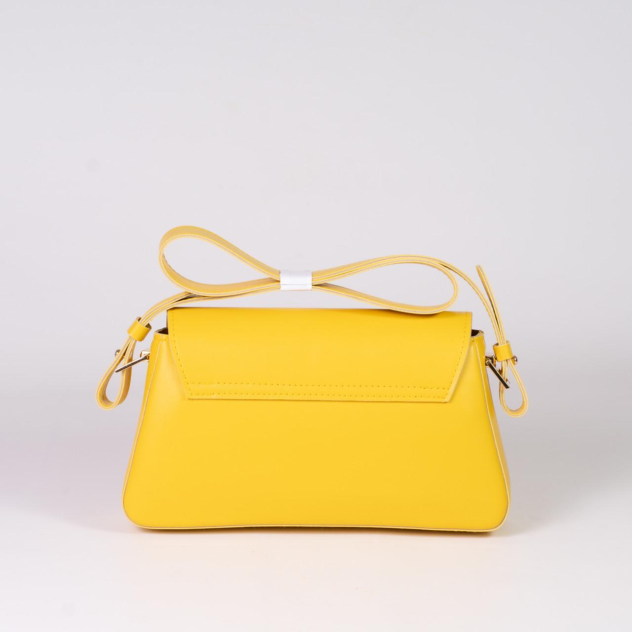 Сумка женская багет XENIA № 26-24 Желтый - фото 3 Сумка женская багет XENIA № 26-24 Желтый - фото 3