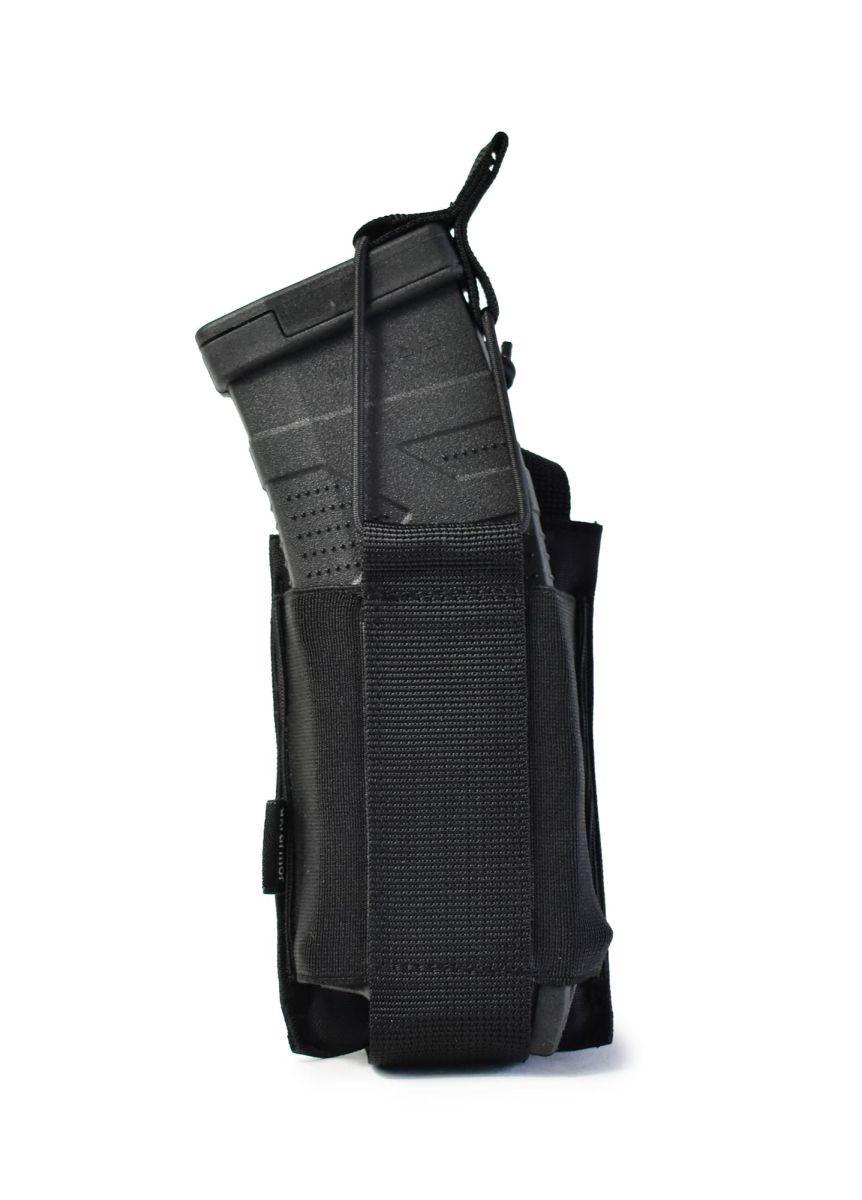 Підсумок для магазинів одинарний GIG military Elastic еластичний Black (2311000-b) - фото 2