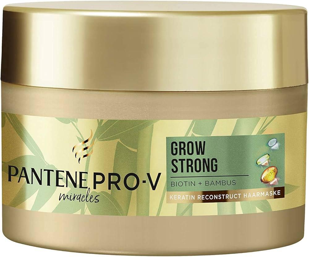 Маска для волос Pantene Pro-V Miracles Grow Strong Keratin Reconstruct с биотином и бамбуком 160 мл (31301911)