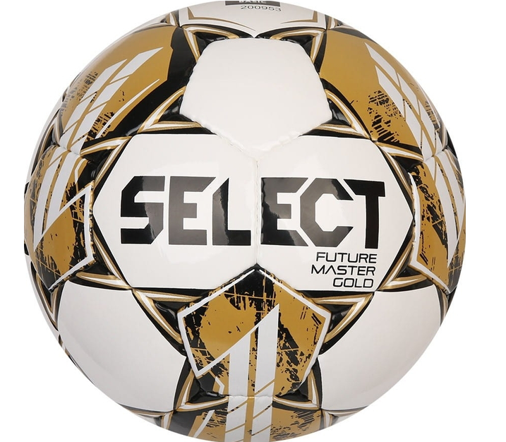 М'яч футзал р. 4 Select FUTSAL FUTURE MASTER GOLD Білий/золотий 564 (385341-564)