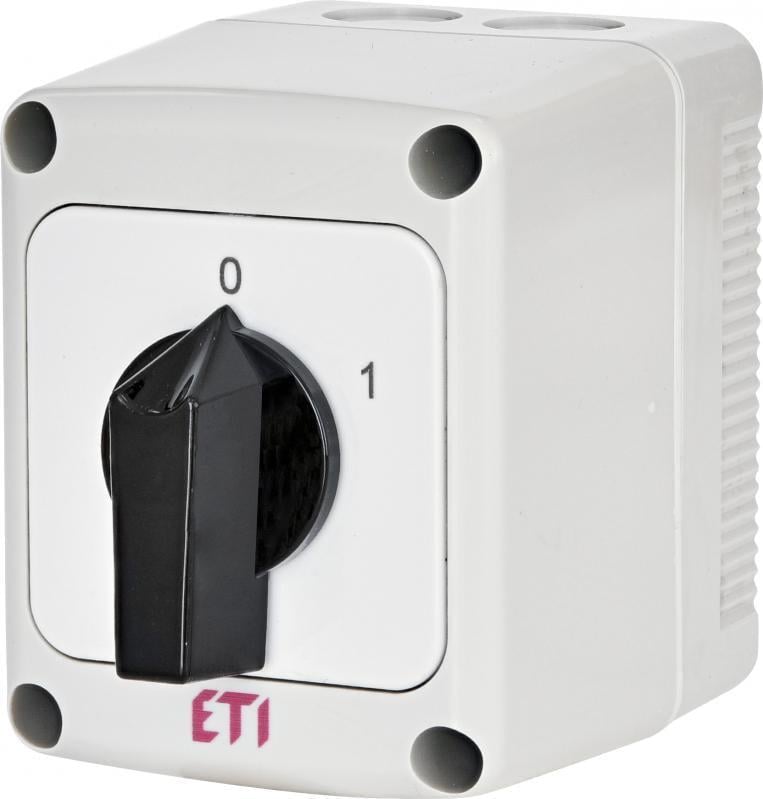 Перемикач пакетний ETI CS 25 90 PN 0-1 1Р 25А 480V в корпусі (4773155)