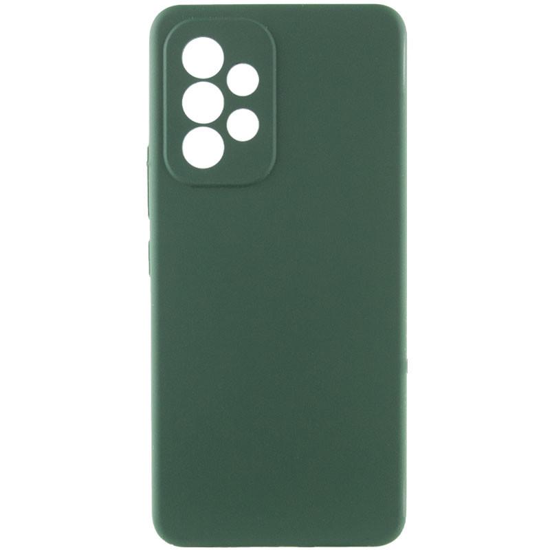 Протиударний Чохол Silicone Cover Lakshmi Full Camera (AAA) для Samsung Galaxy A73 5G Зелений / Cyprus Green - фото 1