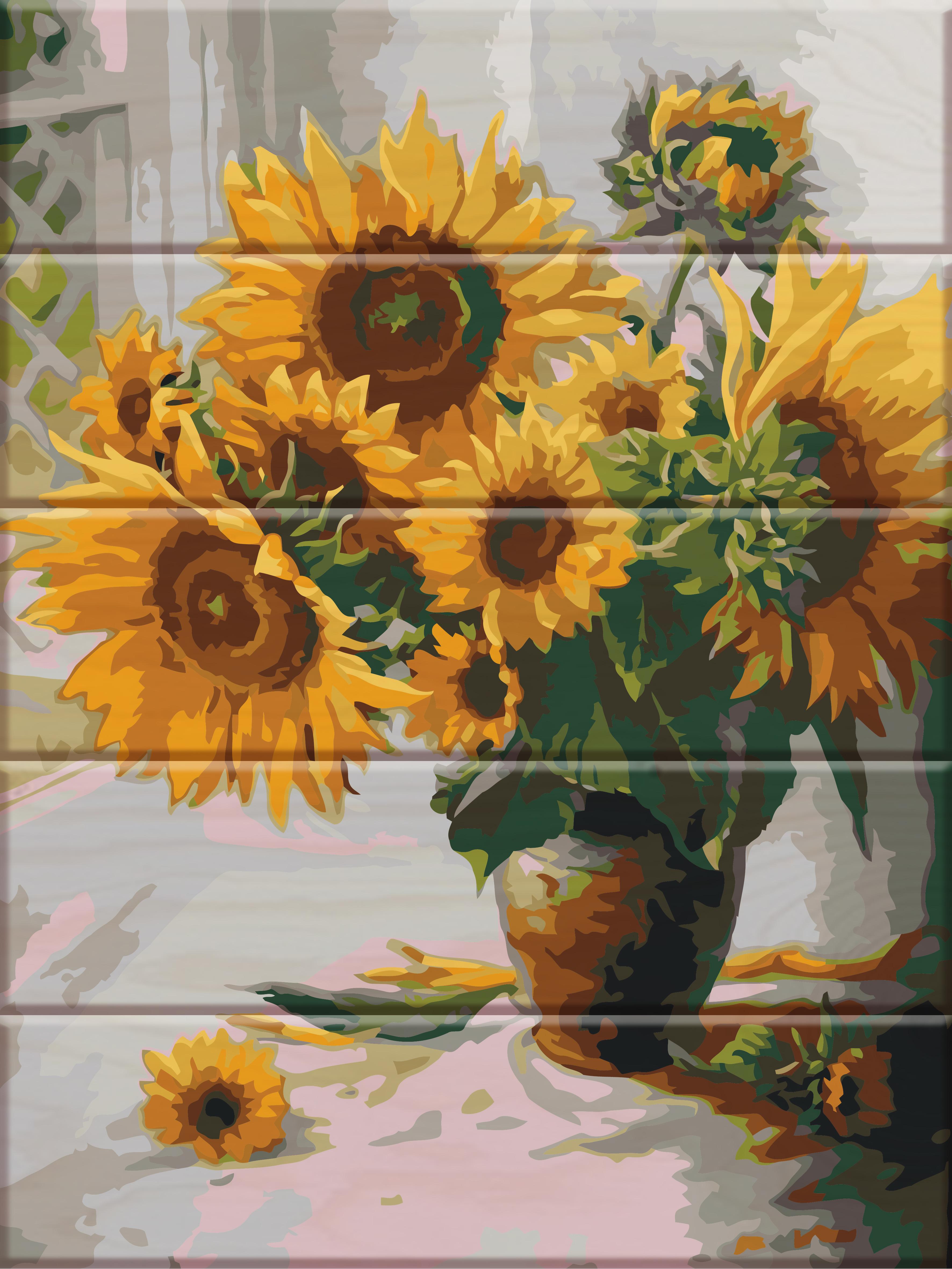 Картина по номерам Art Story Подсолнухи 30x40 см (ASW009)