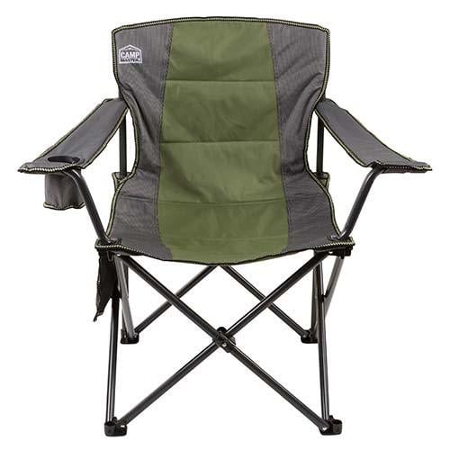 Стілець-парасолька кемпінговий CampMaster Classic 300 сталева рама/тканинне сидіння до 150 кг Зелений (MC-347Gws)