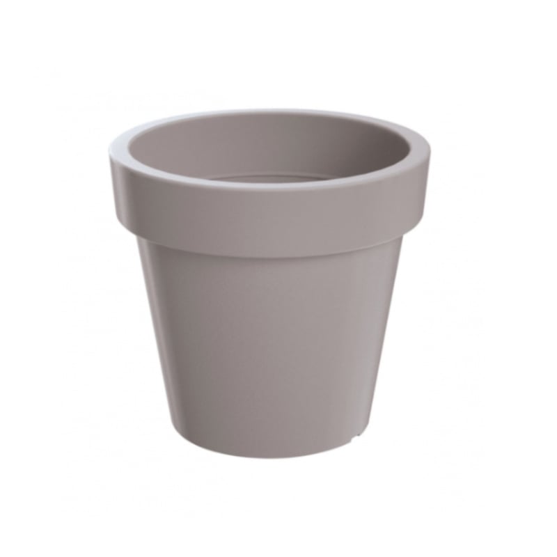 Горщик для квітів Prosperplast Lofly круглий 16 см Мокко - фото 1
